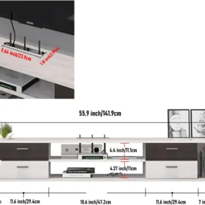 میز تلویزیون دیواری 4k