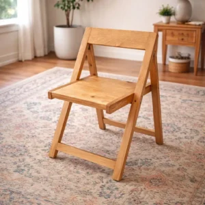 صندلی چوبی تاشو