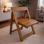 صندلی تاشو چوبی نسکافه ای