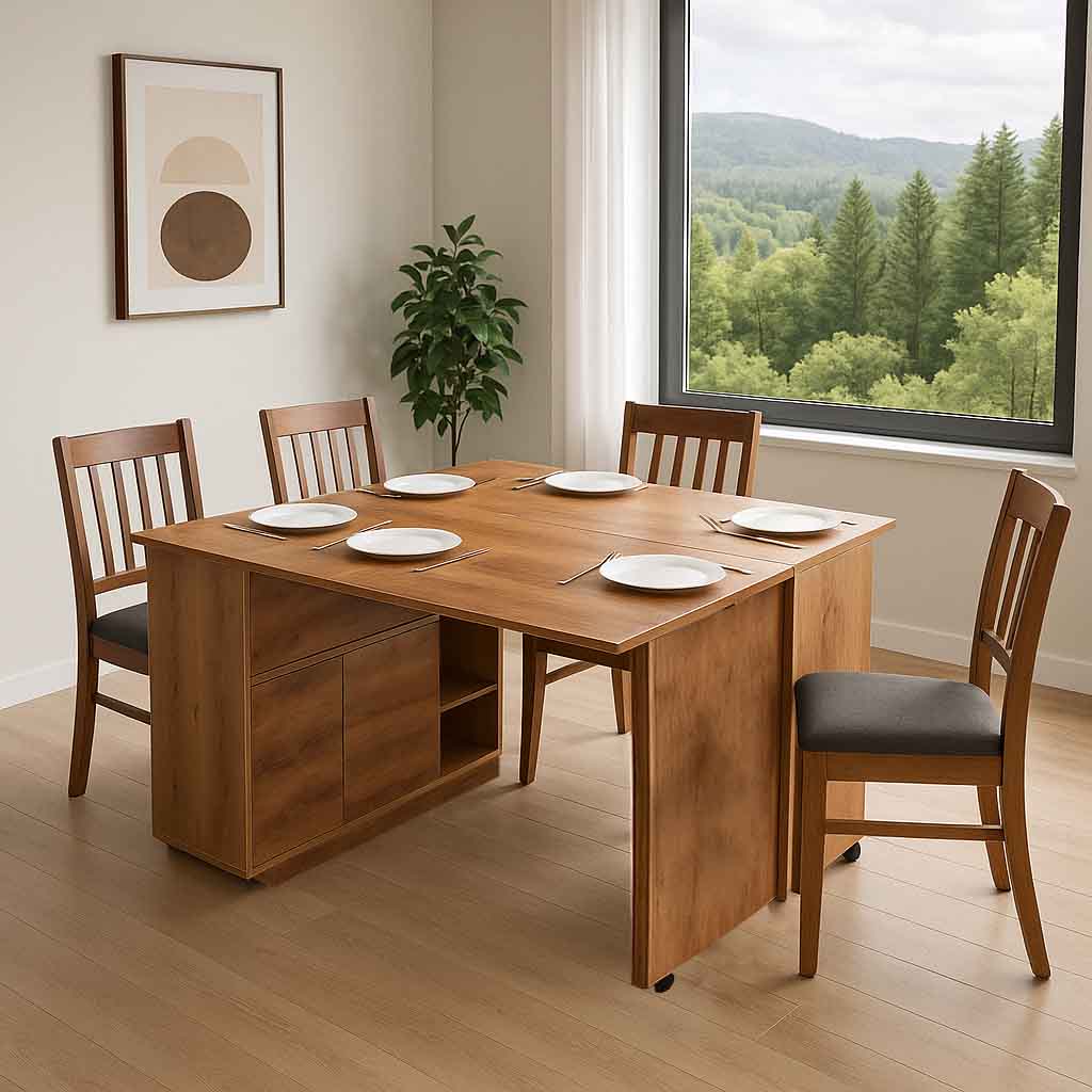 میز ناهار خوری تاشو