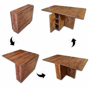 میز ناهار خوری کم جا 6 نفره 6x Pro