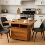 میز ناهار خوری مدرن کم جا