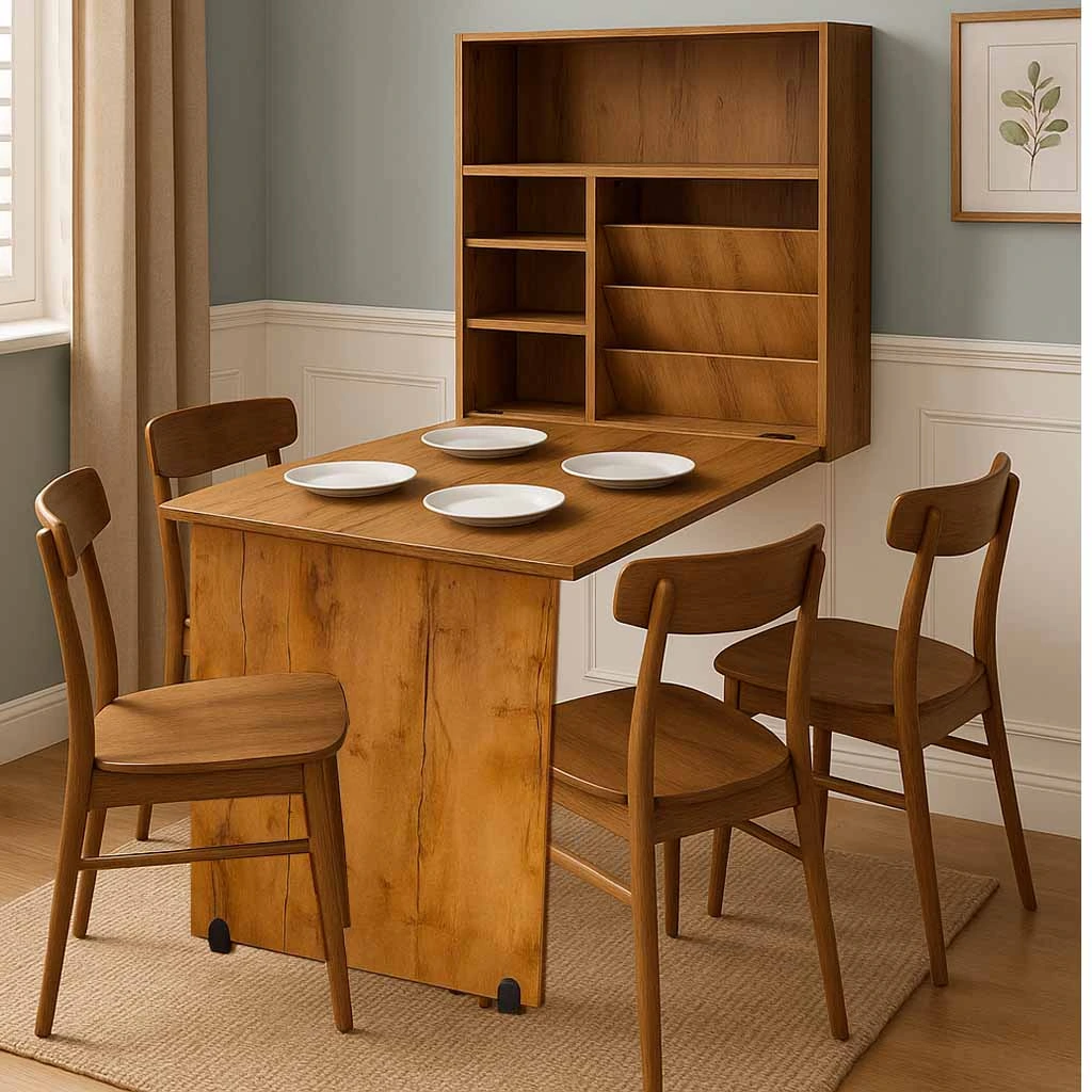 میز ناهار خوری دیواری