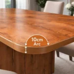 میز مدرن ناهار خوری لبه گرد