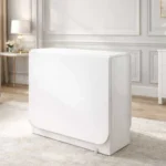 میز ناهار خوری سفید تاشو