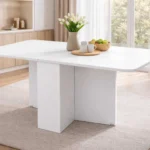 میز ناهار خوری سفید